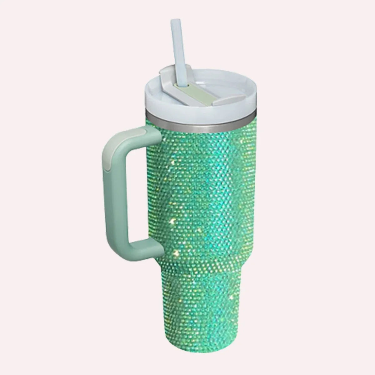 40oz Diamond Handle Travel Mug 2025