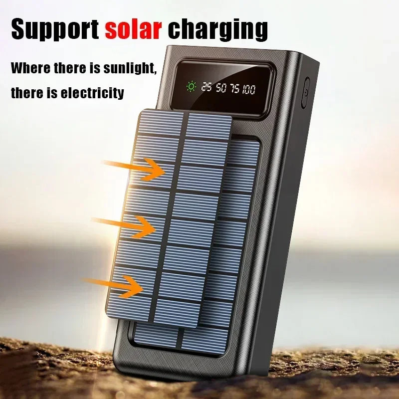 2025 Solar Power Bank 200000mAh