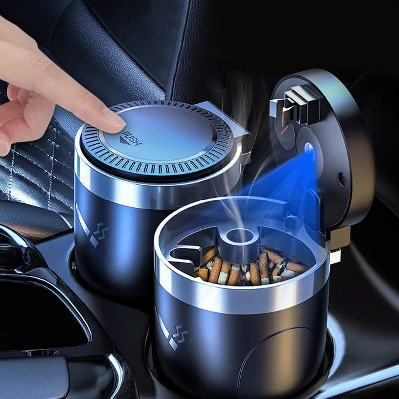 2025 Car Ashtray With LED Light