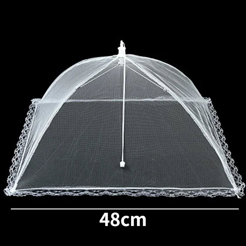 2025 Fly Anti Mosquito Pop-Up Food Cover Umbrella Meal Vegetable Fruit Breathable Cover Kitchen Accessories.