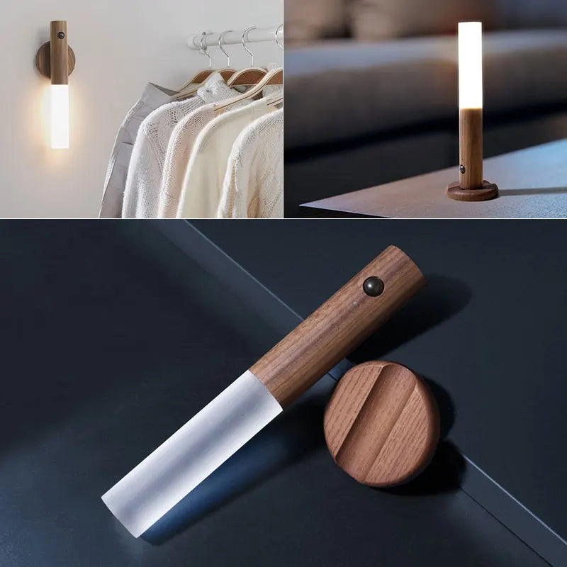 2025 USB charging  wood art light