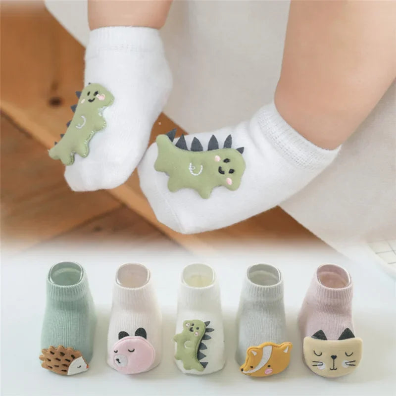 2025 Cute Baby Boy Girl Floor Socks