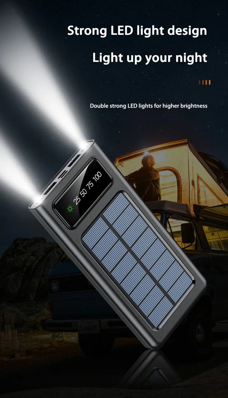 2025 Solar Power Bank 200000mAh