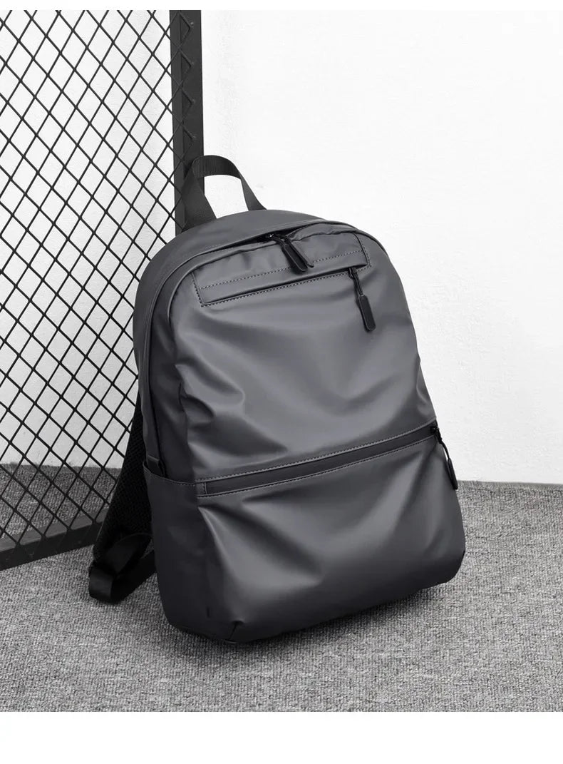 2025 Men's Backpack Black New Waterproof