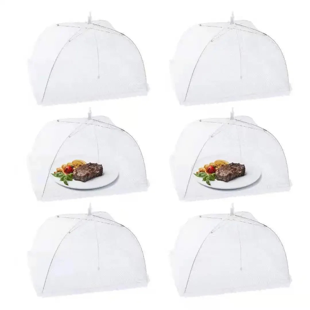 2025 Fly Anti Mosquito Pop-Up Food Cover Umbrella Meal Vegetable Fruit Breathable Cover Kitchen Accessories.