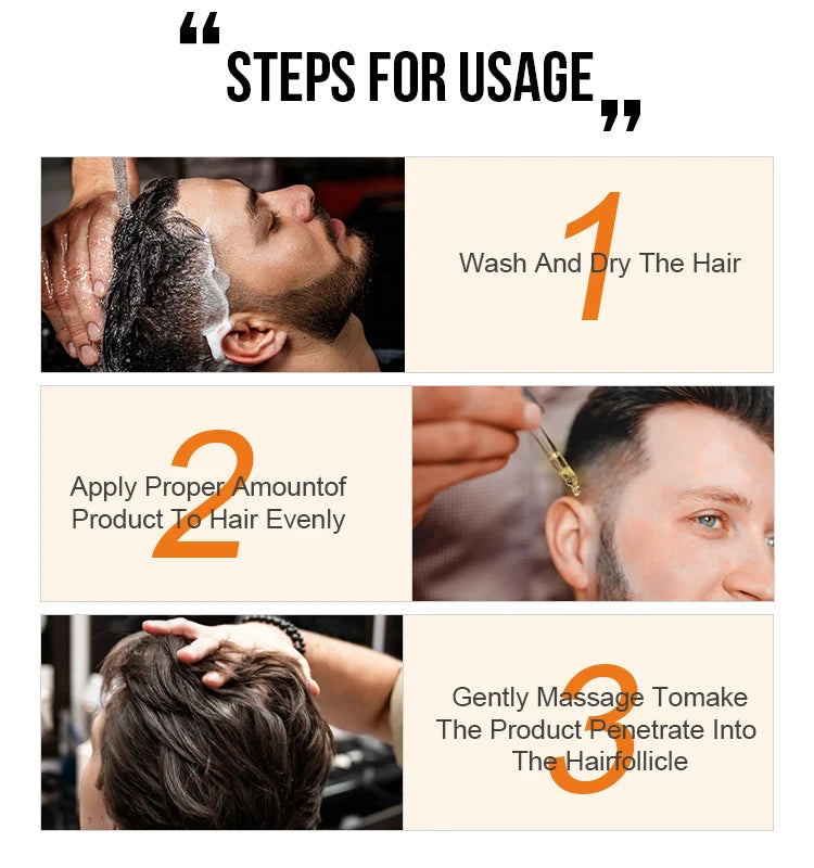 2025 Repair Damaged Hair Growth Products for Men Women