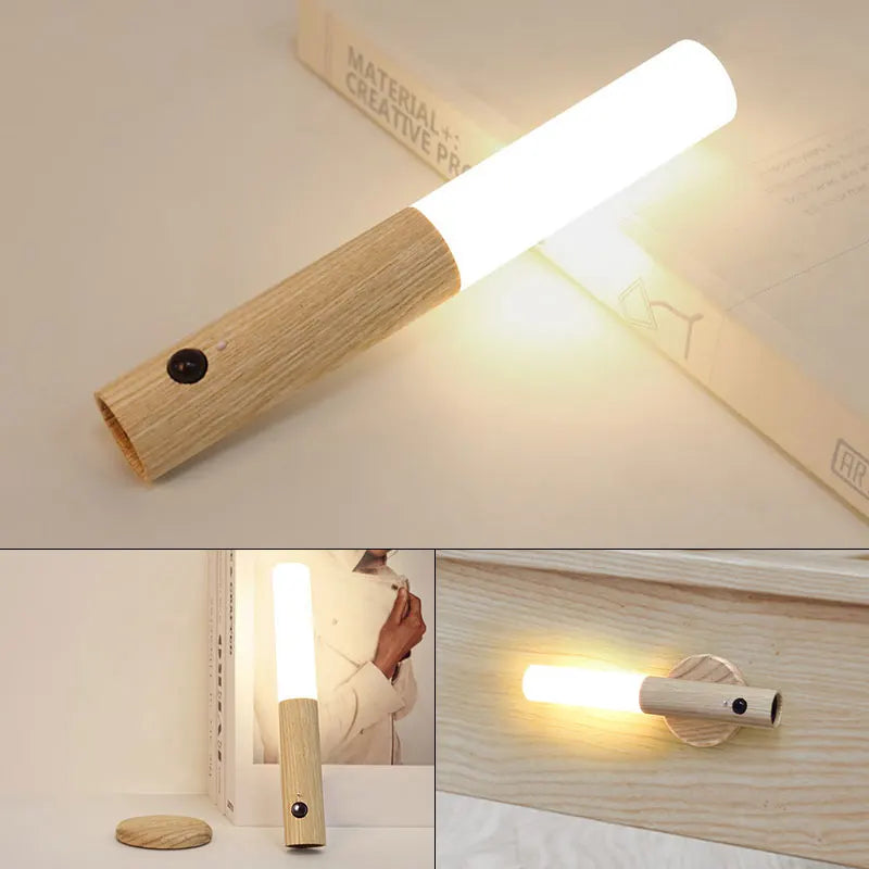 2025 USB charging  wood art light