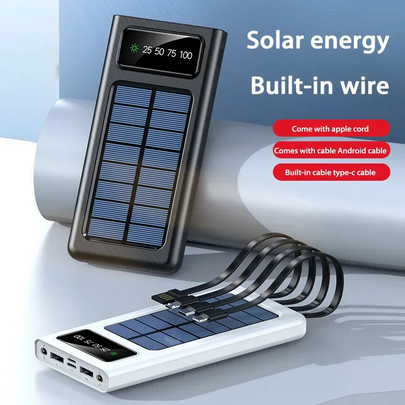 2025 Solar Power Bank 200000mAh