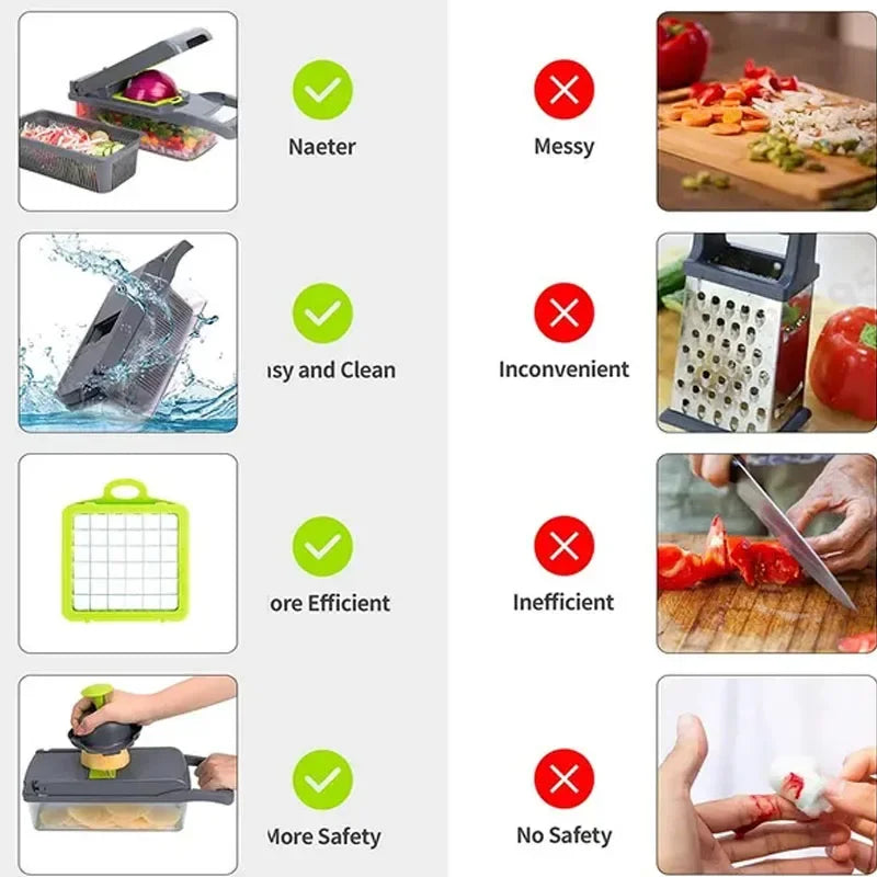 2025 Vegetable Grater Chopper Tool Kitchen Gadgets