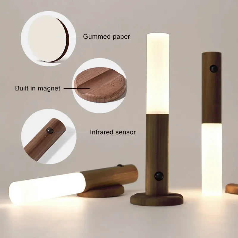 2025 USB charging  wood art light