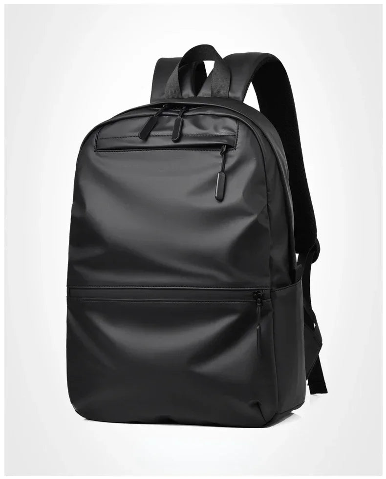 2025 Men's Backpack Black New Waterproof