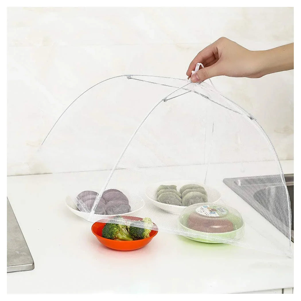 2025 Fly Anti Mosquito Pop-Up Food Cover Umbrella Meal Vegetable Fruit Breathable Cover Kitchen Accessories.