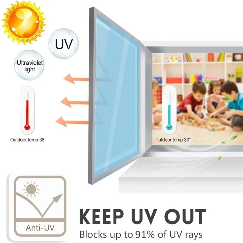 2025 Privacy Sun Screen Film for Home Office And home