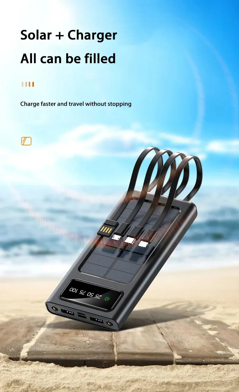 2025 Solar Power Bank 200000mAh