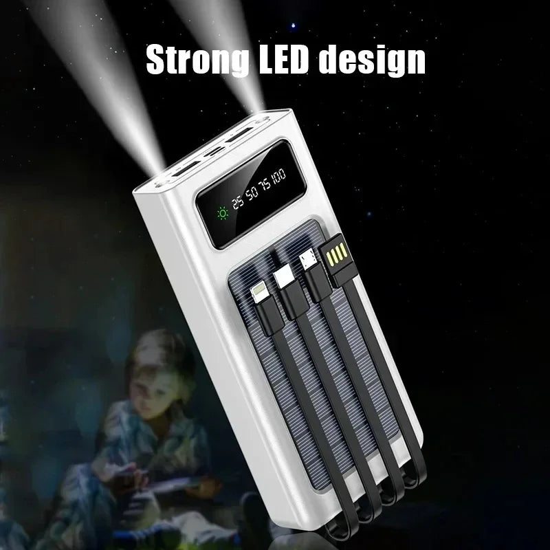 2025 Solar Power Bank 200000mAh