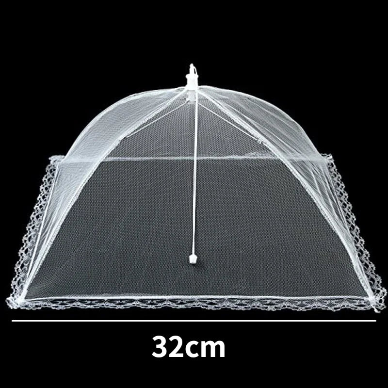 2025 Fly Anti Mosquito Pop-Up Food Cover Umbrella Meal Vegetable Fruit Breathable Cover Kitchen Accessories.