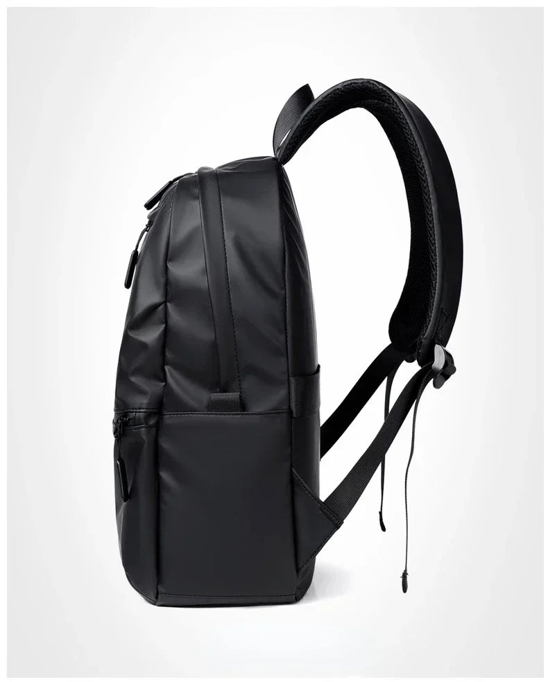 2025 Men's Backpack Black New Waterproof