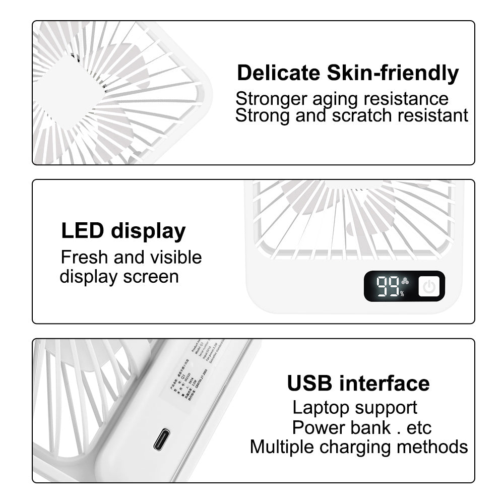 2025 Small Air Flow Cooling  USB Charging